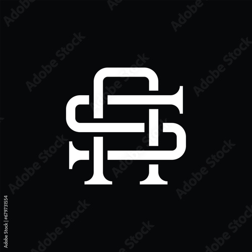 SA or AS monogram letter logo design