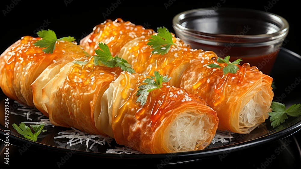 Fried Spring Rolls Cold Rice Vermicelli, HD, Background Wallpaper, Desktop Wallpaper Fried Spring Rolls Cold Rice Vermicelli, HD, Background Wallpaper, Desktop Wallpaper