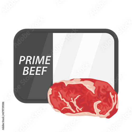prime beef illustration