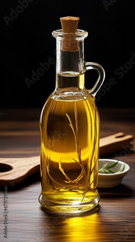 Simplicity in a bottle of oil with cumin.