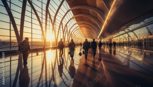 Travelers on the Move: Exploring the World through Airports