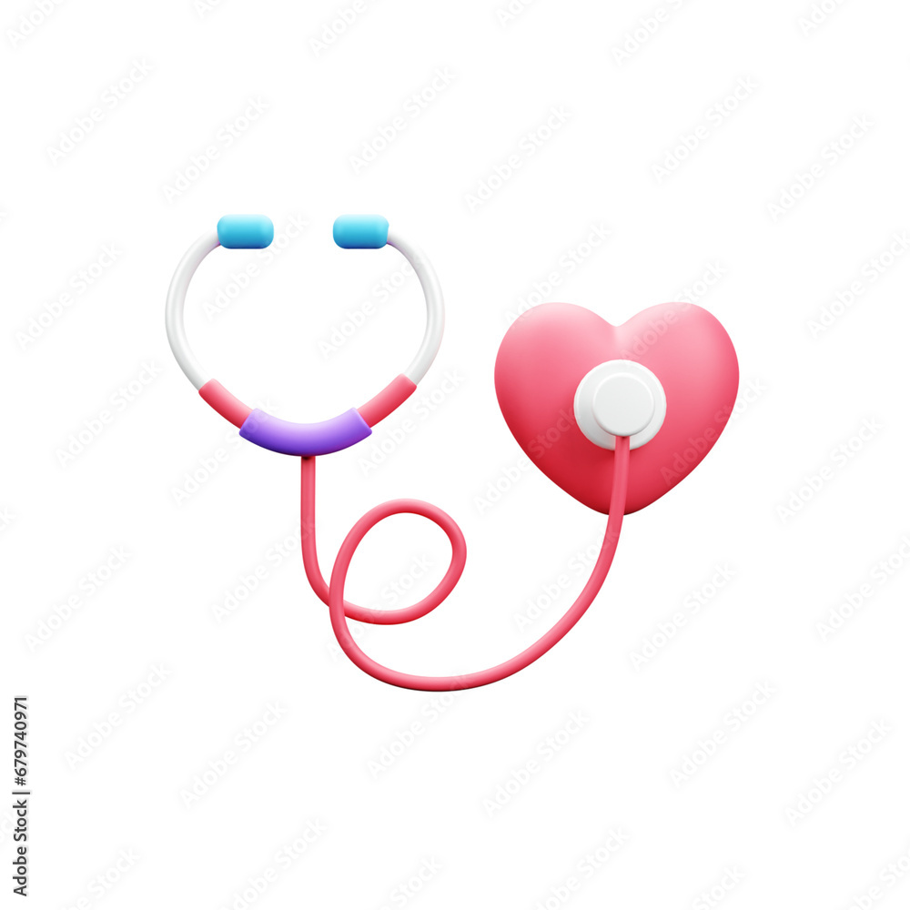 stethoscope 3d icon illustration or doctor stethoscope 3d icon stethoscope 3d icon illustration or doctor stethoscope 3d icon
