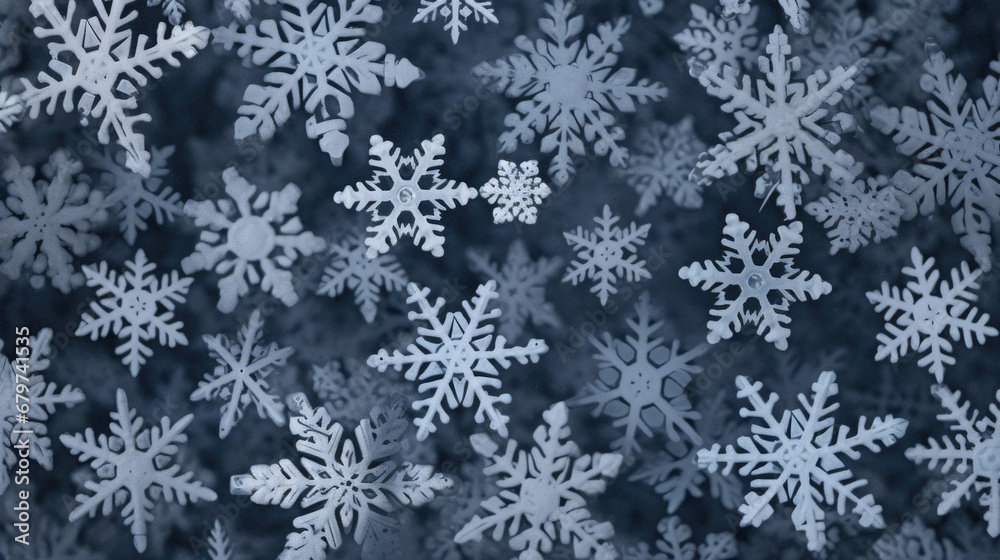 Snowflakes background. Snowflakes background. Snowflakes texture.