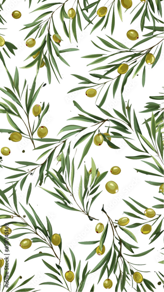 Background pattern christmas based on olive Background pattern christmas based on olive