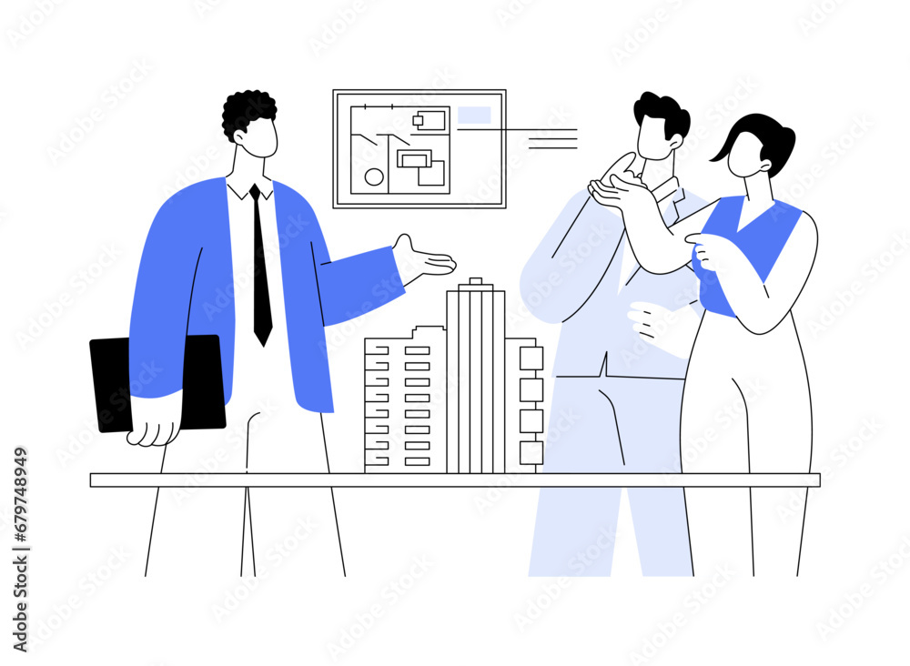 Design development abstract concept vector illustration. Design development abstract concept vector illustration.
