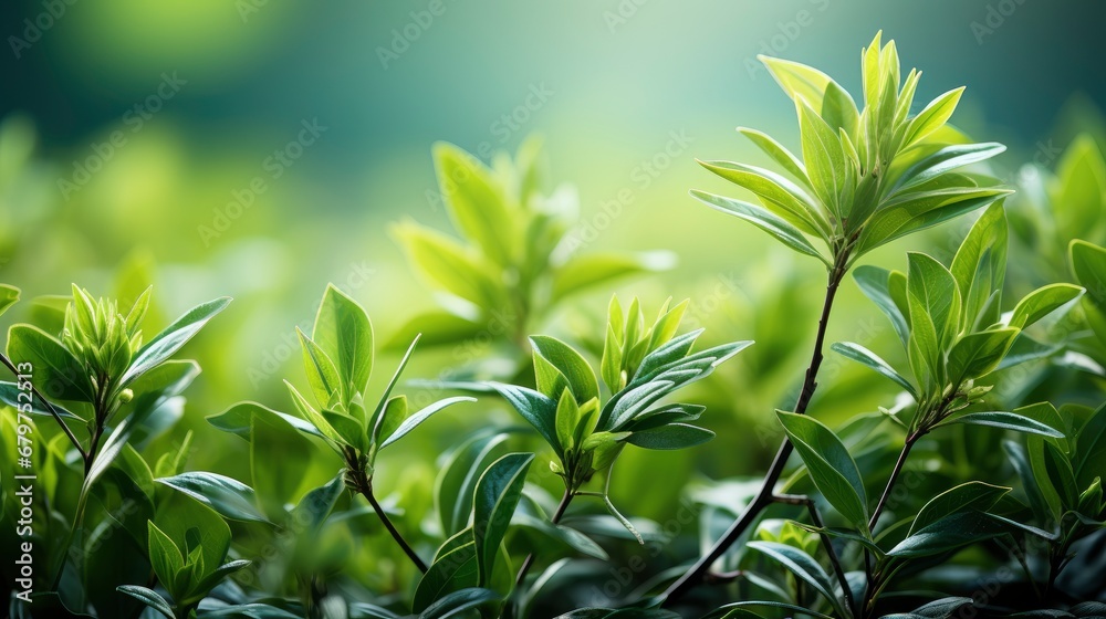 Close Beautiful Nature View Green Leaf, HD, Background Wallpaper, Desktop Wallpaper