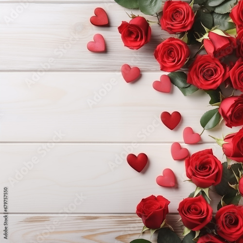 Valentine's Day greeting card - Generative AI