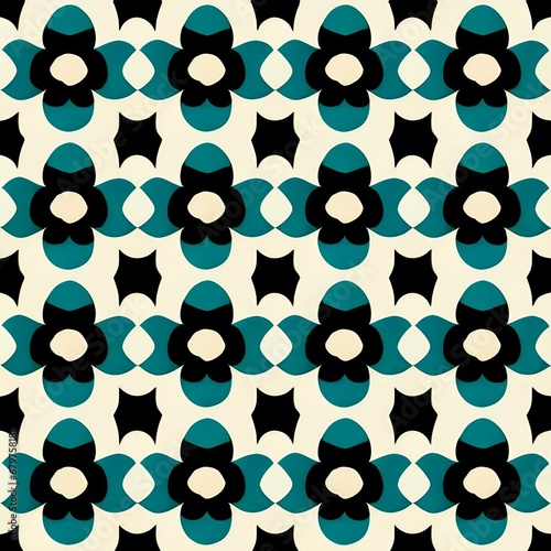 Seamless Abstract Geometric Pattern