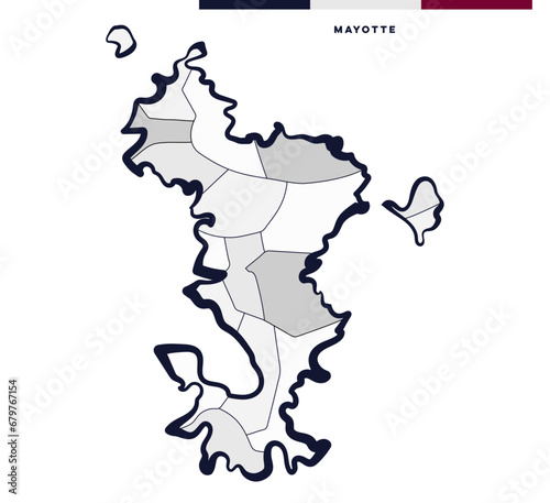 Mayotte - Carte
