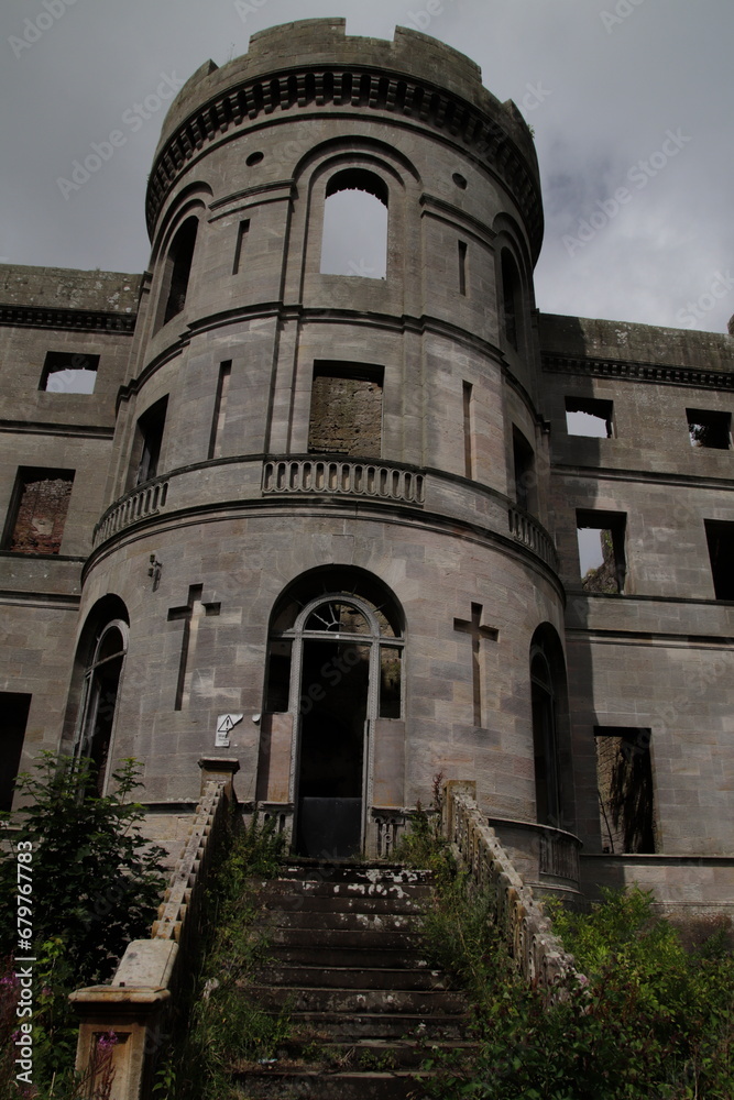 ruins of Dalqhuharron castle, Dailly scotland