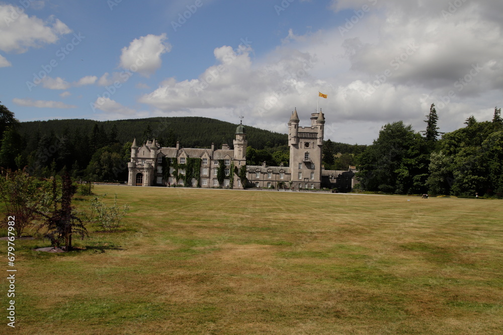 Balmoral Castle estate in aberdeenshire scotland
