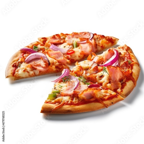 Pizza w Ham Sausage
