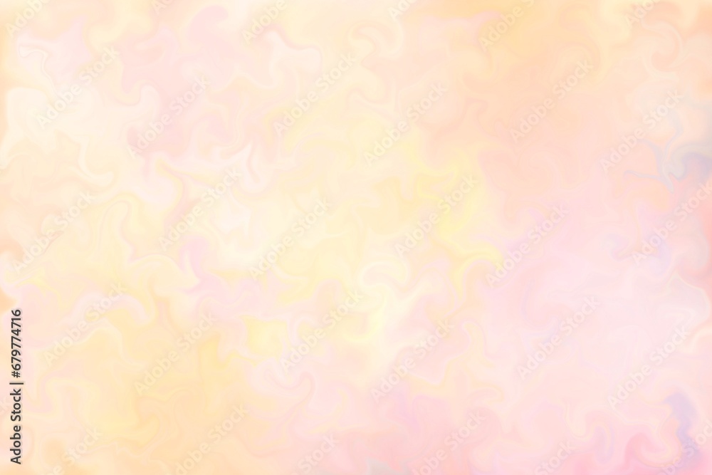 Yellow-pink background, blending shades of colours, watercolour effect. Subtle shades of colour. Background, texture.