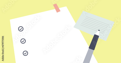 チェックリストのアイキャッチ画像　テキストスペース