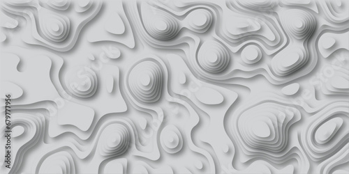Topographic map. Geographic mountain relief. Abstract lines background paper texture Imitation of a geographical map shades .Topographic contour lines vector map seamless pattern vector illustration.