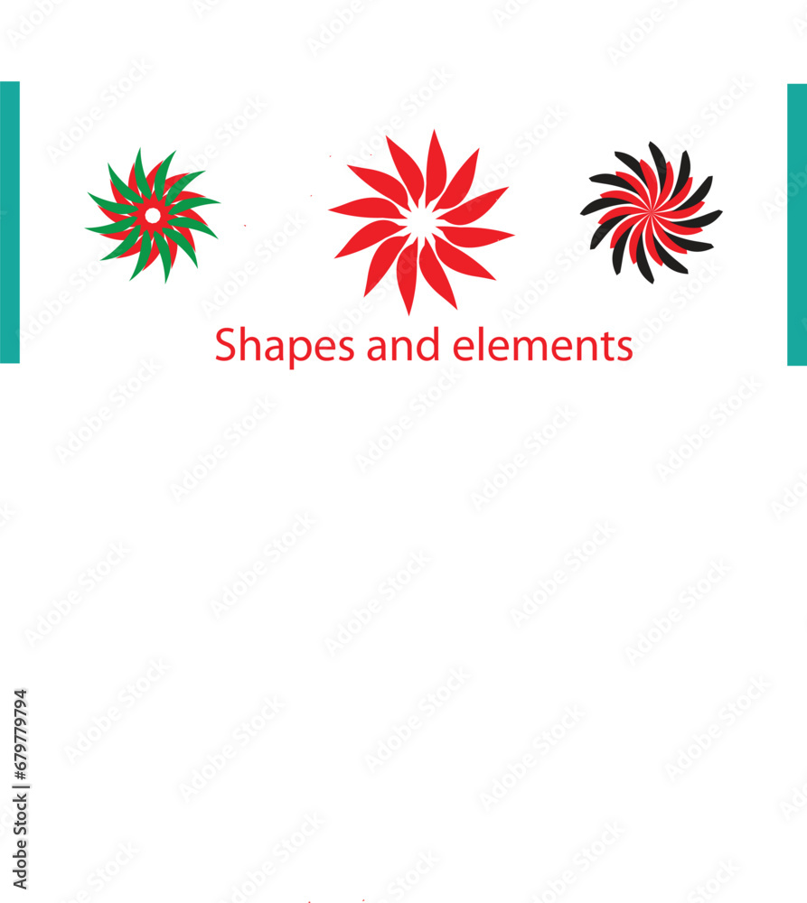 Abstract geometric shapes background for web design ,print, presentation, banner , flyer, magazine. design