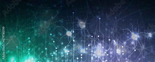 Abstract vector background. Futuristic technology style. Elegant background for business tech presentations.