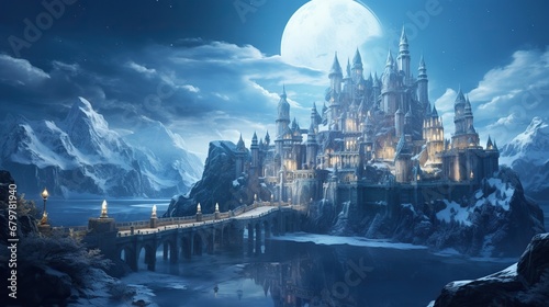 castle in the night © faiz