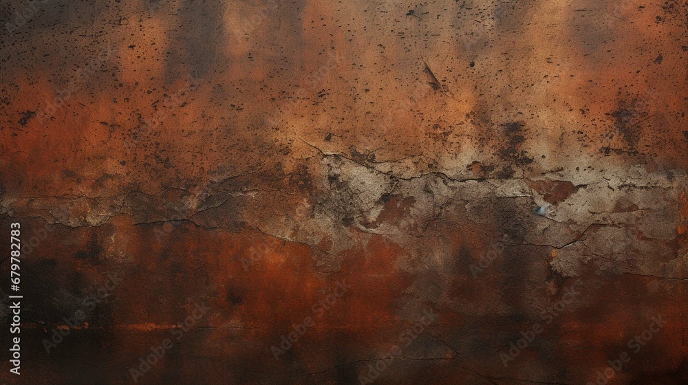 rusty metal background. create using a generative ai tool 