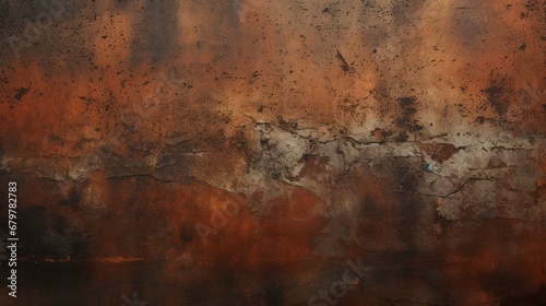 rusty metal background. create using a generative ai tool 