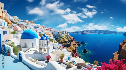Whimsy and wonder sing through the picturesque islands and islets of Greece. photo
