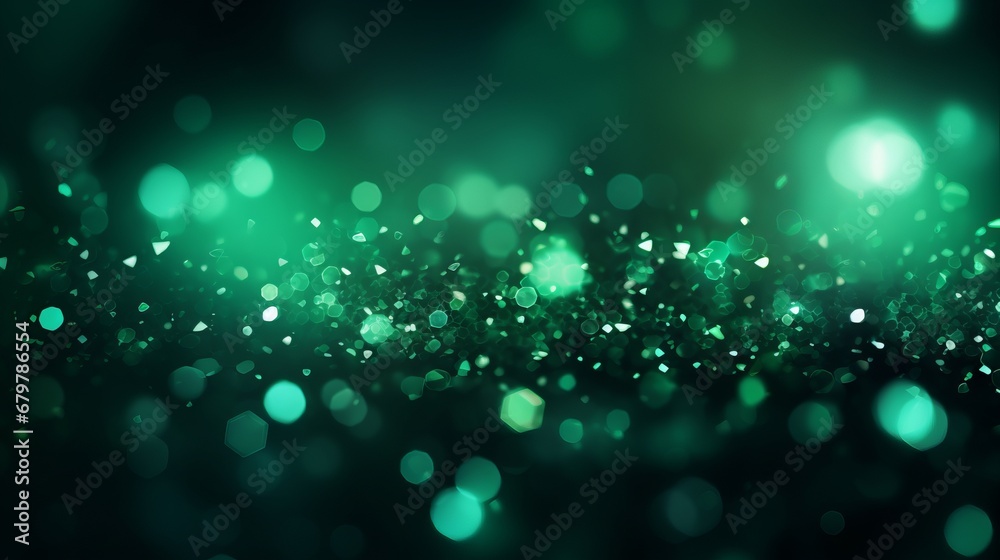 Abstract Green Neon Christmas color bokeh texture. Sparkling blur holiday light. Christmas new year eve blurred background. Disco music bright glow design. Abstract Green Neon Christmas color bokeh texture. Sparkling blur holiday light. Christmas new year eve blurred background. Disco music bright glow design.