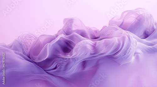  a close up of a pink and purple background with a large wave of fabric on the bottom of the image.