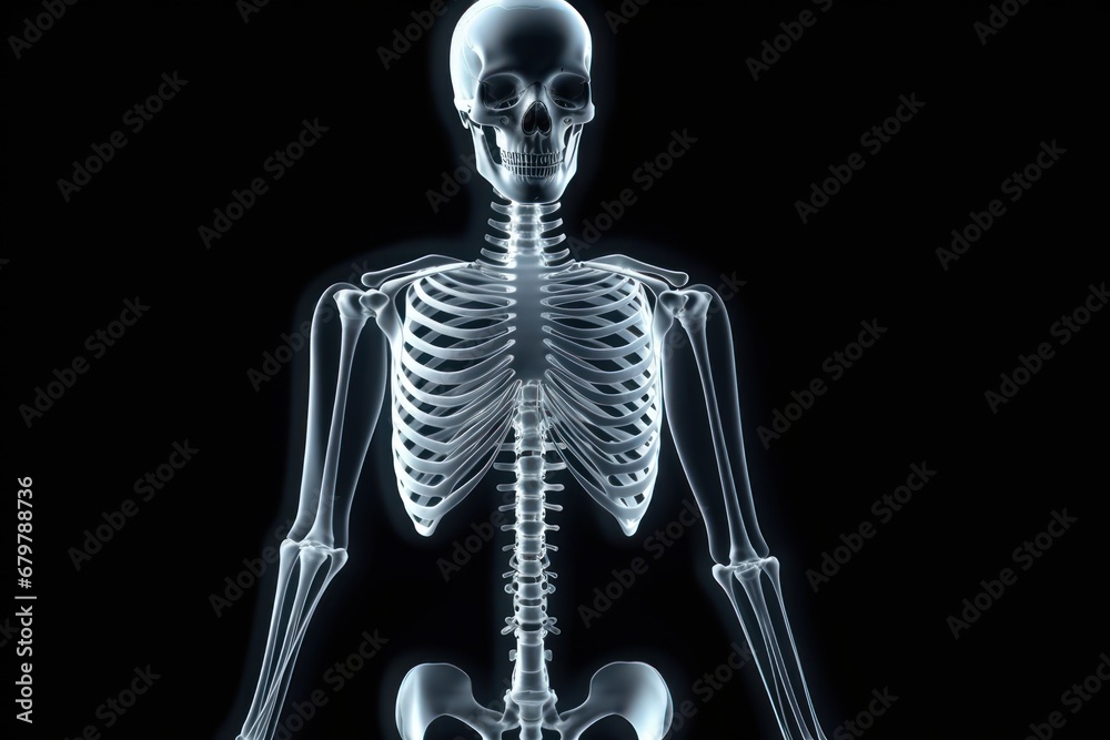 X-ray or radiograph of man showing anatomy of bones and joint of human patient in medical clinic X-ray or radiograph of man showing anatomy of bones and joint of human patient in medical clinic