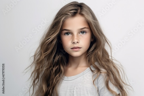 Little young cute childhood face beauty person female portrait girl