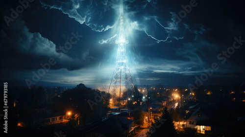 Tesla Wardenclyffe Wireless Transmission Tower photo