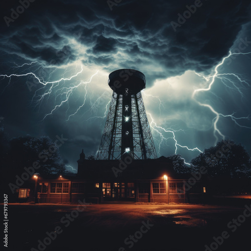 Tesla Wardenclyffe Wireless Transmission Tower