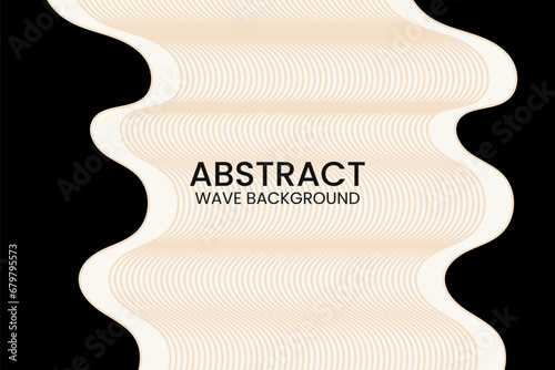 Vector modern round shape banner background abstract Slide Presentation