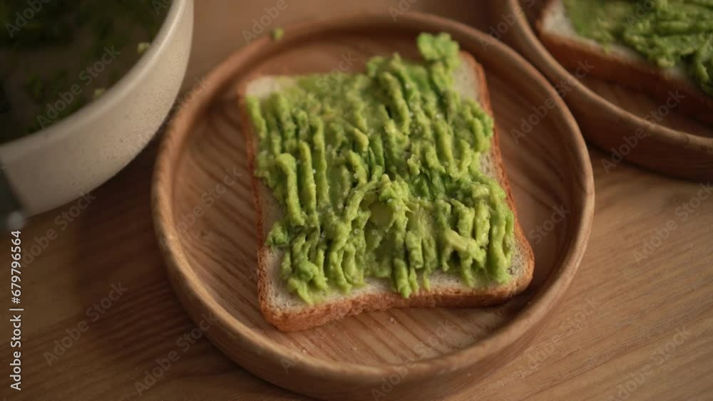 Avocado toast. Preparing breakfast or lunch. Healthy eating Avocado toast. Preparing breakfast or lunch. Healthy eating