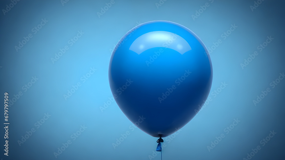 blue balloons with a blue Monday theme blue balloons with a blue Monday theme