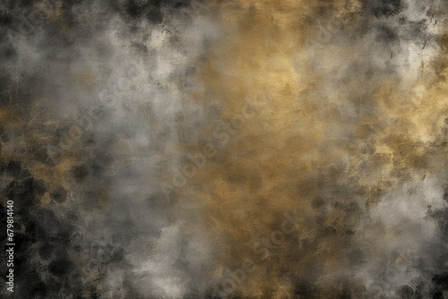 large grunge textures background with black gold and silver