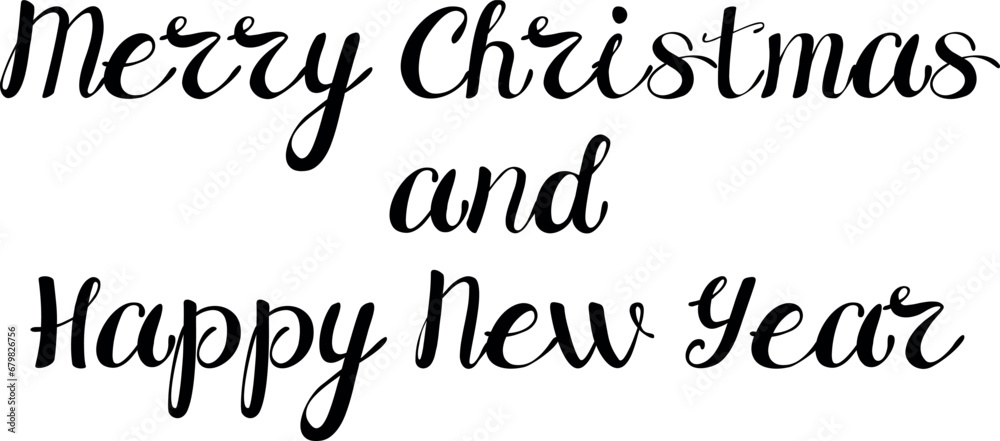 Christmas and New Year decorative handwritten font for decorating cards and other holiday graphic elements isolated on white background Christmas and New Year decorative handwritten font for decorating cards and other holiday graphic elements isolated on white background