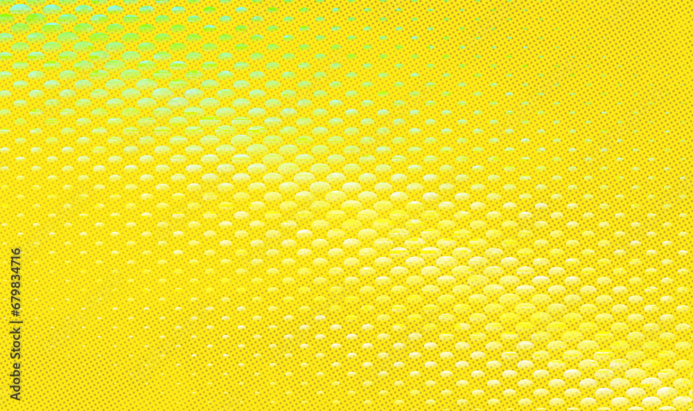 Yellow seamless dots background with copy space for text or your images