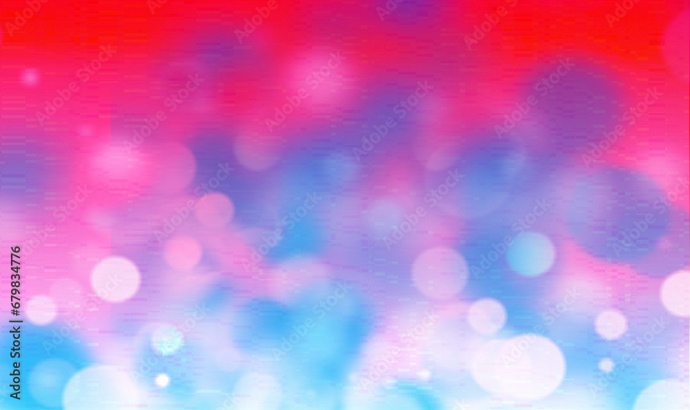 Red bokeh background for seasonal, holidays, event and celebrations
