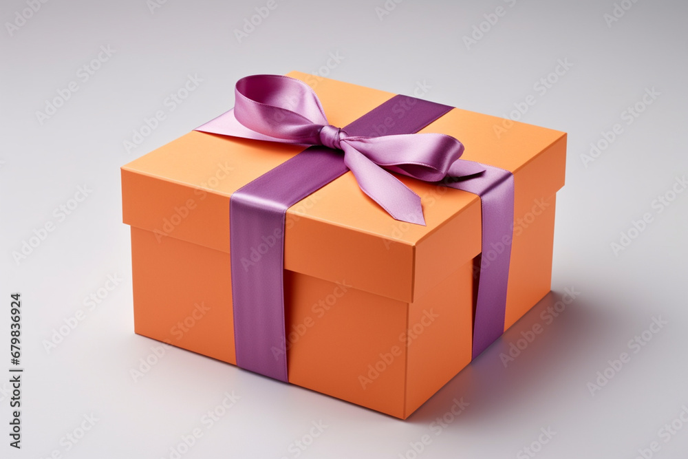 Gift box with ribbon Gift box with ribbon