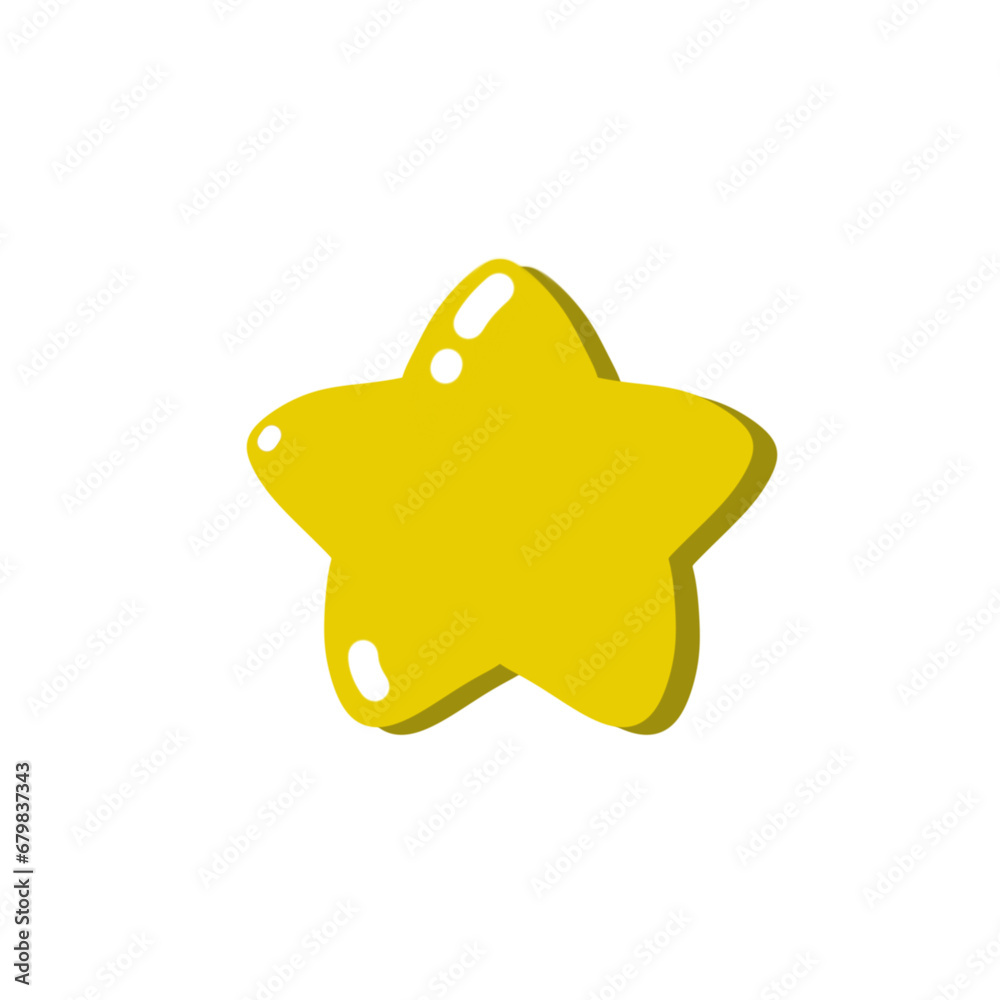stars in cartoon form Vector illustration of yellow stars stars in cartoon form Vector illustration of yellow stars