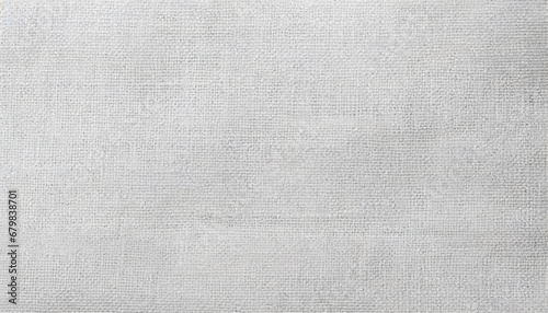 white canvas burlap texture background of cotton natural fabric cloth for wallpaper and design backdrop