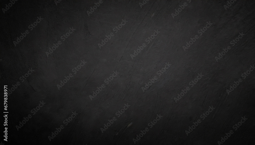 black wall texture for background dark concrete or cement floor old black with elegant vintage distressed grunge texture and dark gray charcoal color paint - obrazy, fototapety, plakaty 