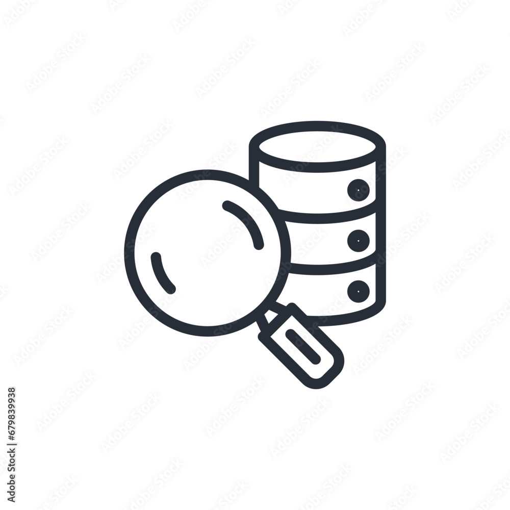 data icon. vector.Editable stroke.linear style sign for use web design,logo.Symbol illustration. data icon. vector.Editable stroke.linear style sign for use web design,logo.Symbol illustration.