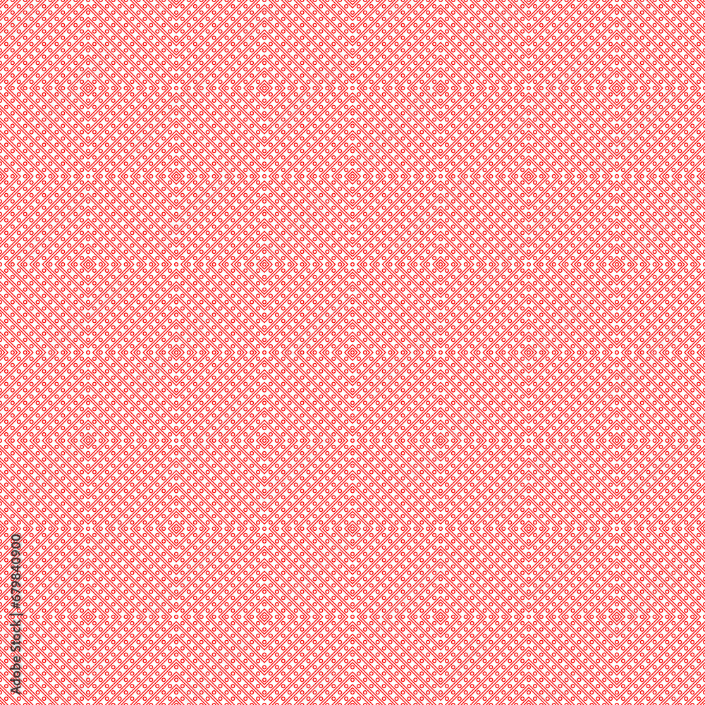 Seamless surface pattern with symmetric ornament. Circles and lines texture. Geometric abstract background. Grill motif. For digital paper, page fills, textile print, web design. Vector illustration Seamless surface pattern with symmetric ornament. Circles and lines texture. Geometric abstract background. Grill motif. For digital paper, page fills, textile print, web design. Vector illustration