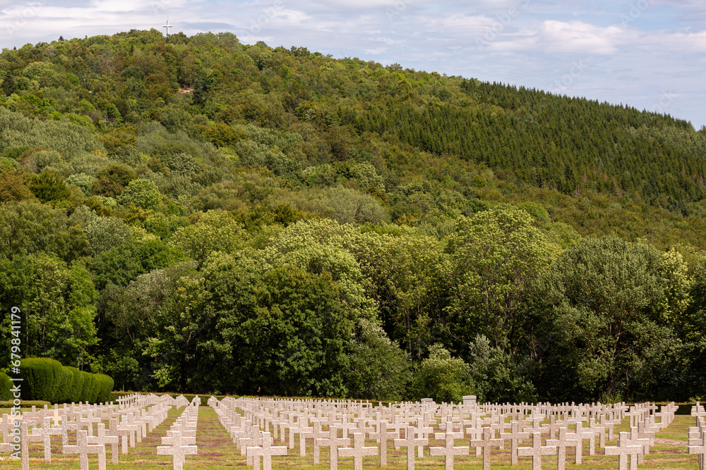 Kriegskräberstätte Hartmannswillerkopf (Vieil Armand), Elsass im Frankreich