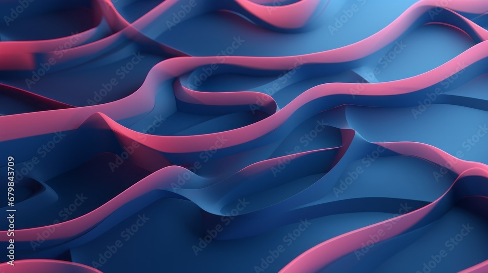 Obraz premium blue abstract background.