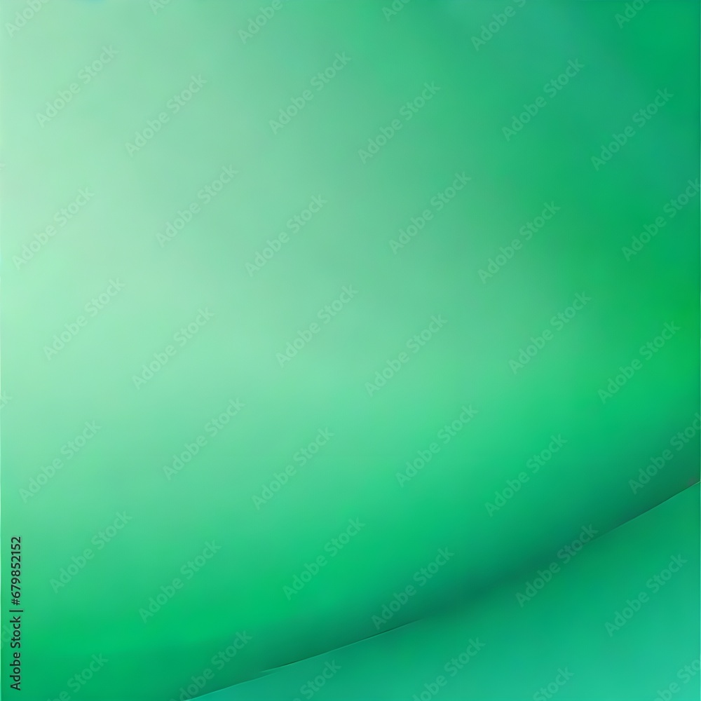 Green blurred gradient background that blends subtle shading and textures into an intriguing visual effect, wallpaper, background, Generative Ai	