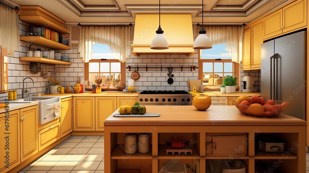 Cooking creativity begins here! Design your dream kitchen with ample free space Cooking creativity begins here! Design your dream kitchen with ample free space