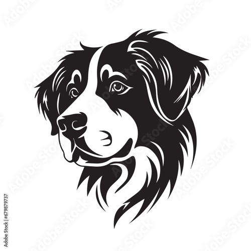 Wallpaper Mural Dog in cartoon, doodle style. 2d vector illustration in logo, icon style. AI Generative Torontodigital.ca
