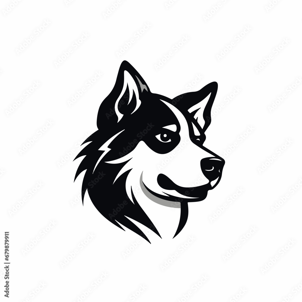 Dog in cartoon, doodle style. 2d vector illustration in logo, icon style. AI Generative Dog in cartoon, doodle style. 2d vector illustration in logo, icon style. AI Generative